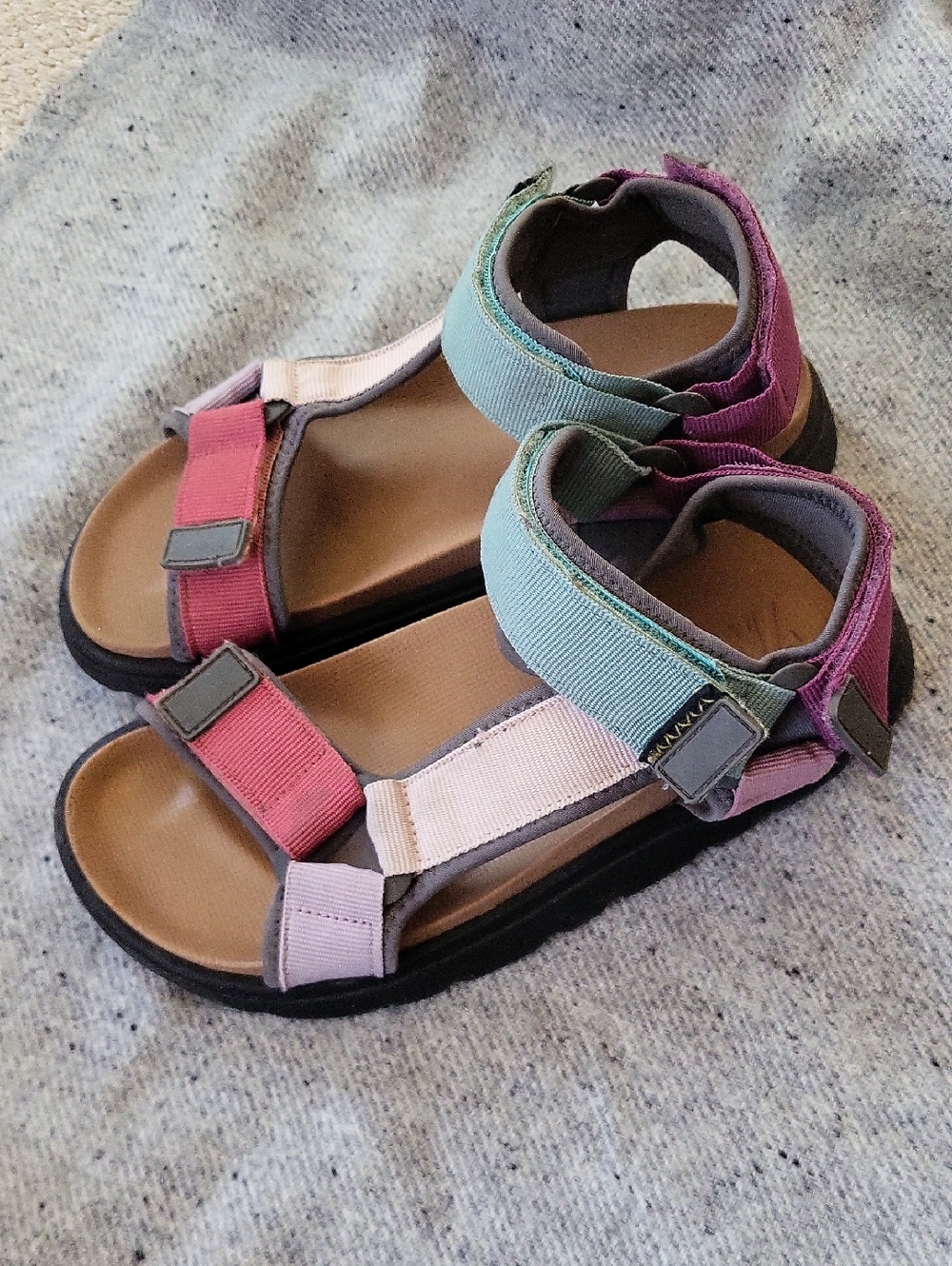 Zara Girls Velcro Sandals, Size 34